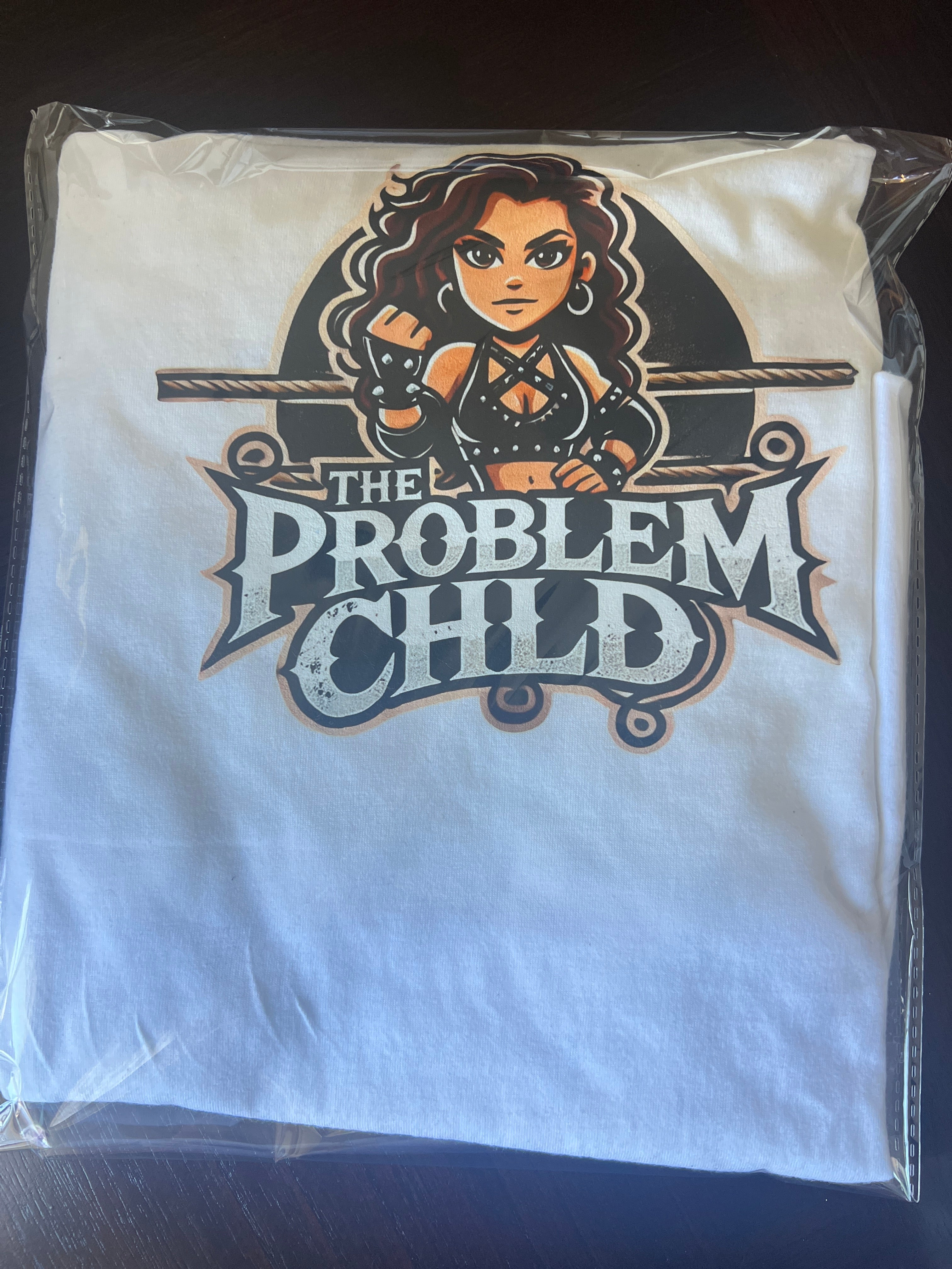 The Problem Child Tee (WHITE LARGE)