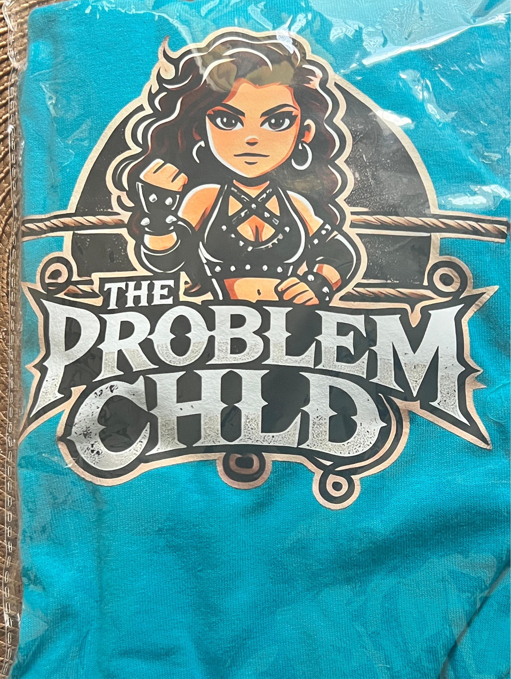 The Problem Child Tee (TEAL LARGE)